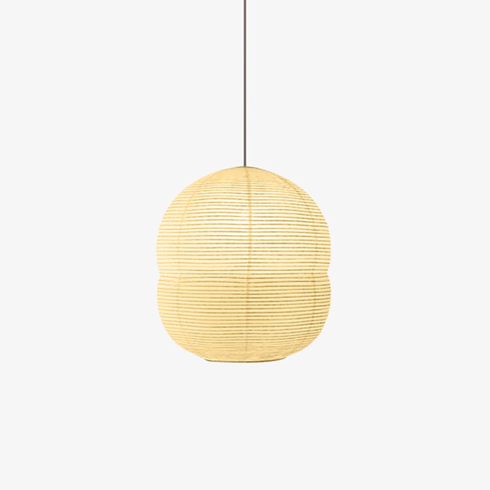 Nivelelle Minimalistische Pendelleuchte aus Reispapier