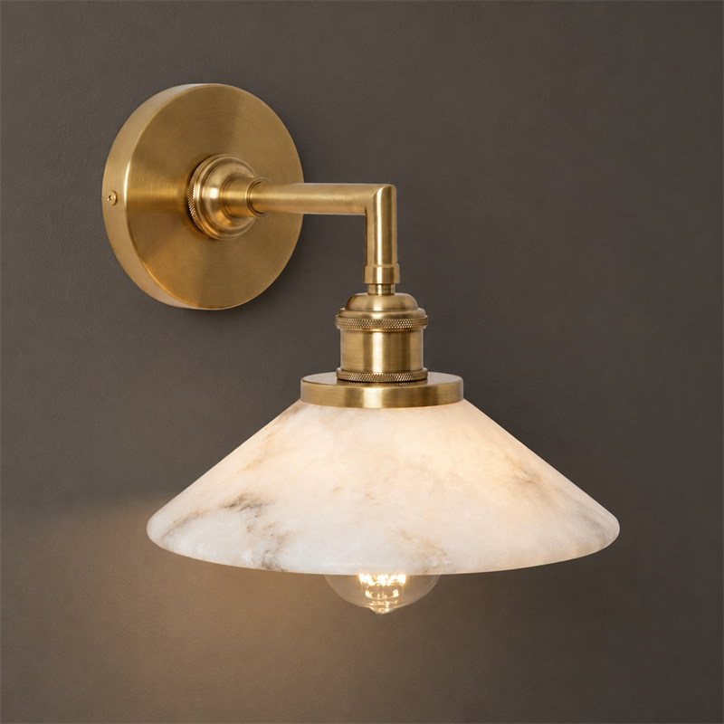 Nivenina Alabaster-Wandleuchte