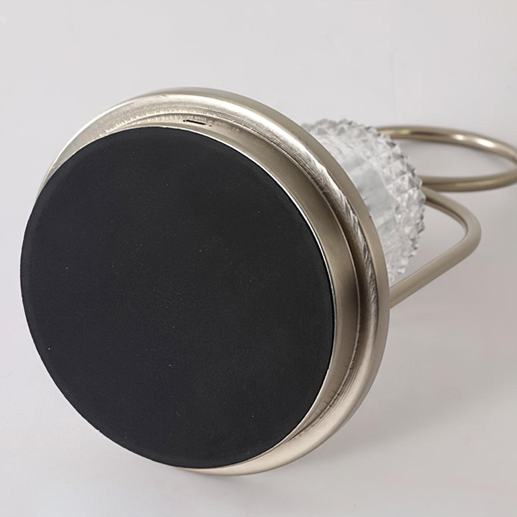 Bell Tischleuchte aus Vintage-Glas