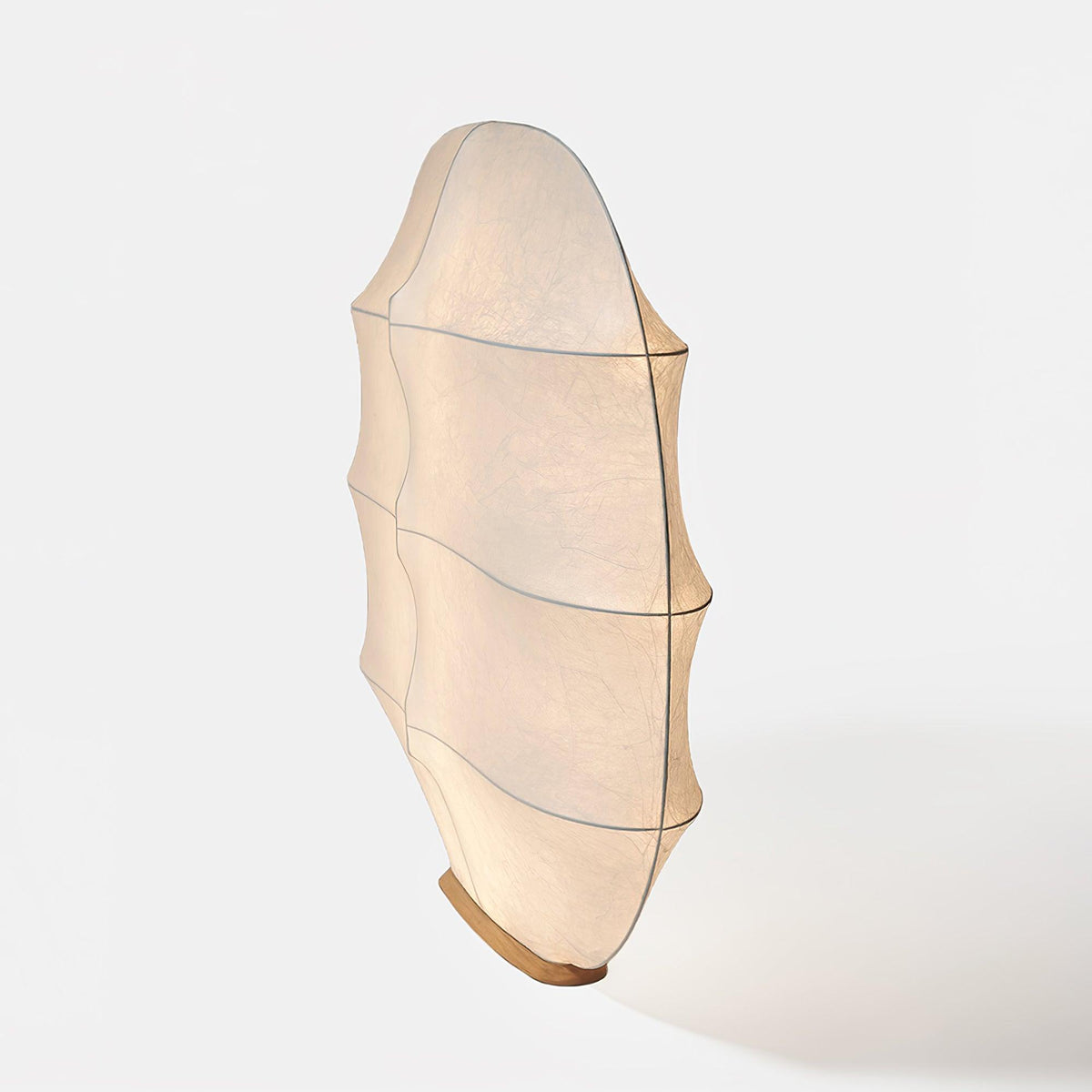 Lylaeos Organic Form Imitation Seide Wandleuchte