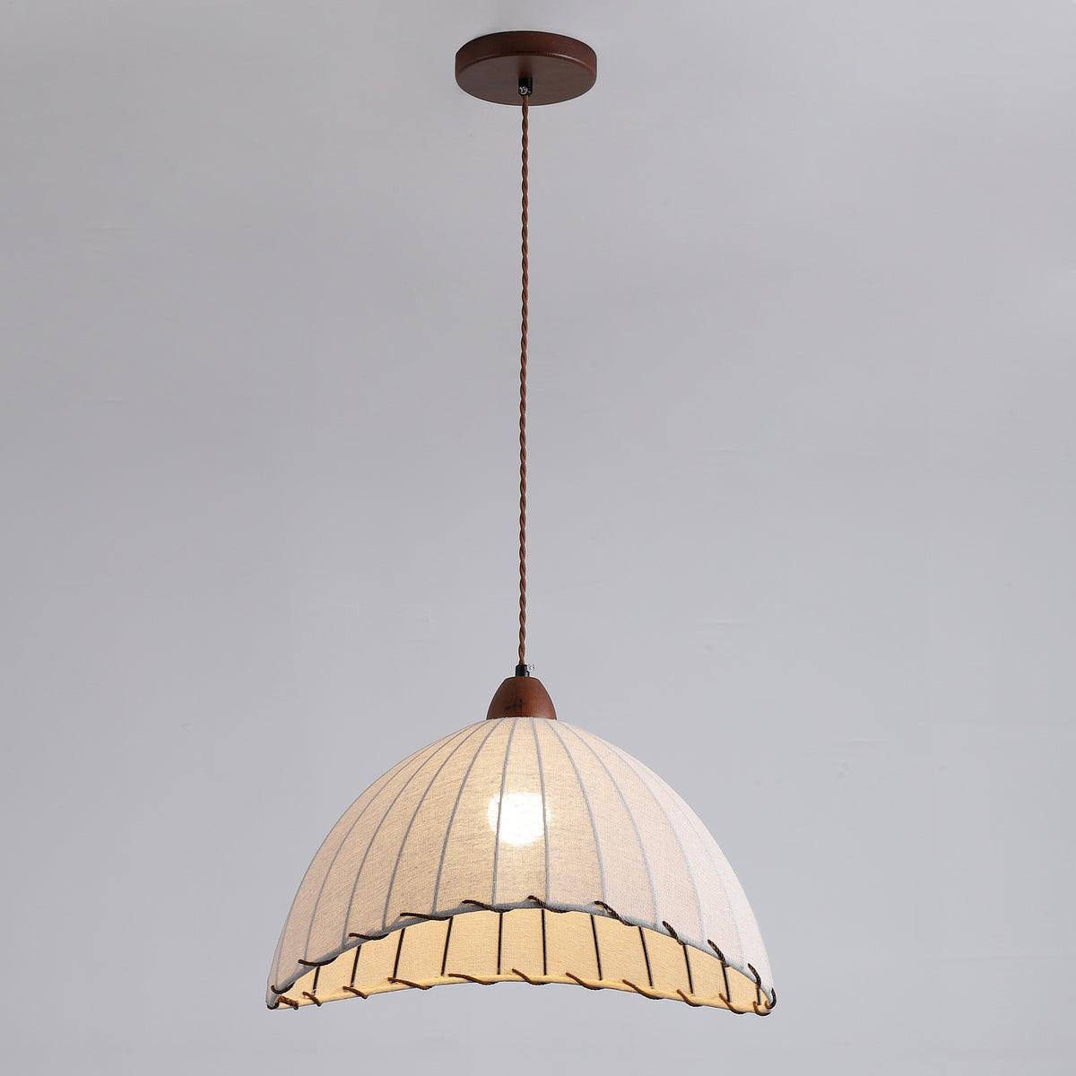 Linoena moderne Pendelleuchte aus Stoff