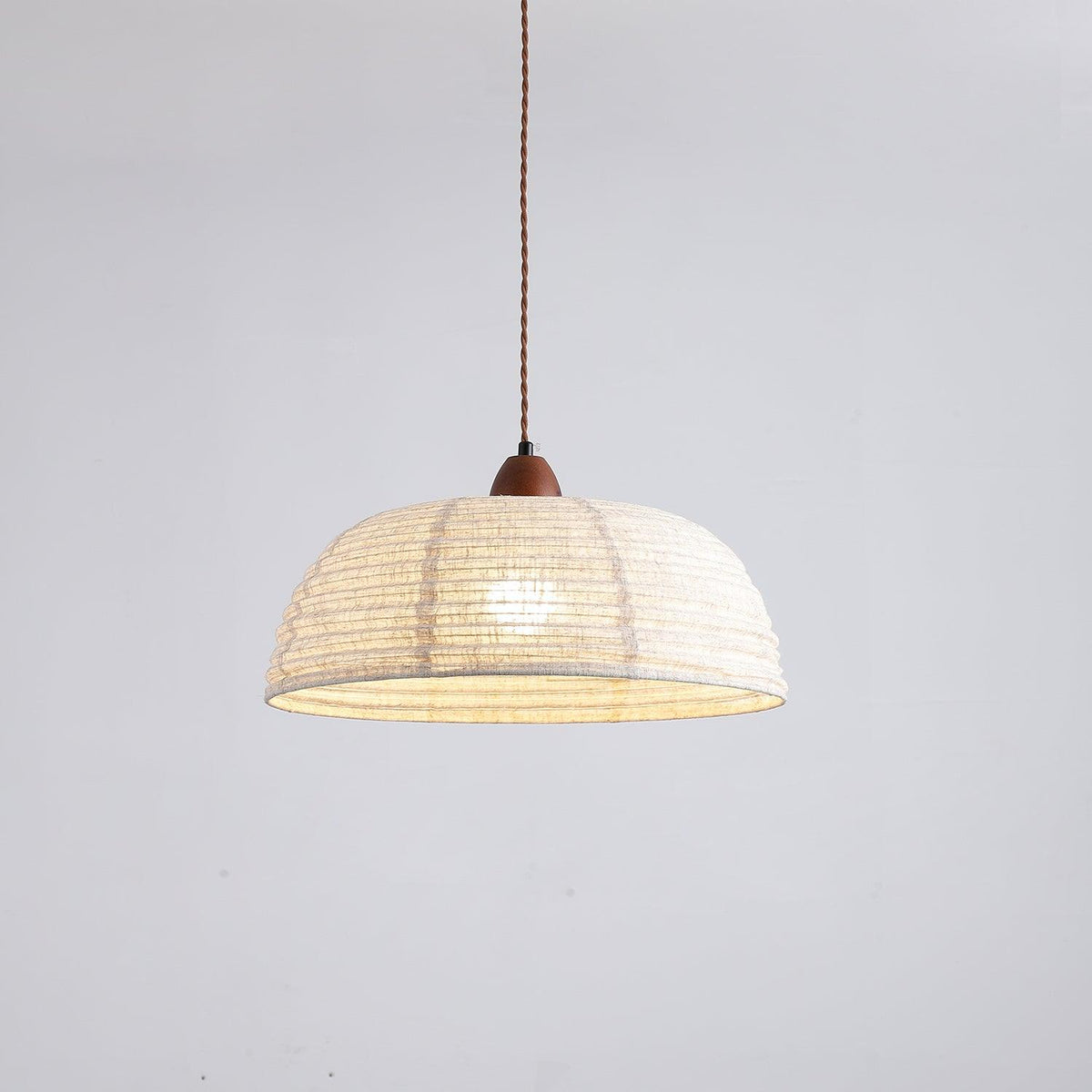 Linoena moderne Pendelleuchte aus Stoff