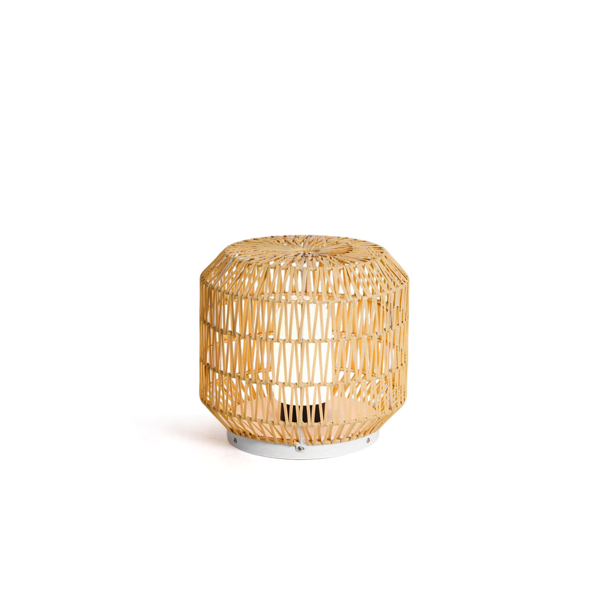 Woven Rattan Außenleuchte