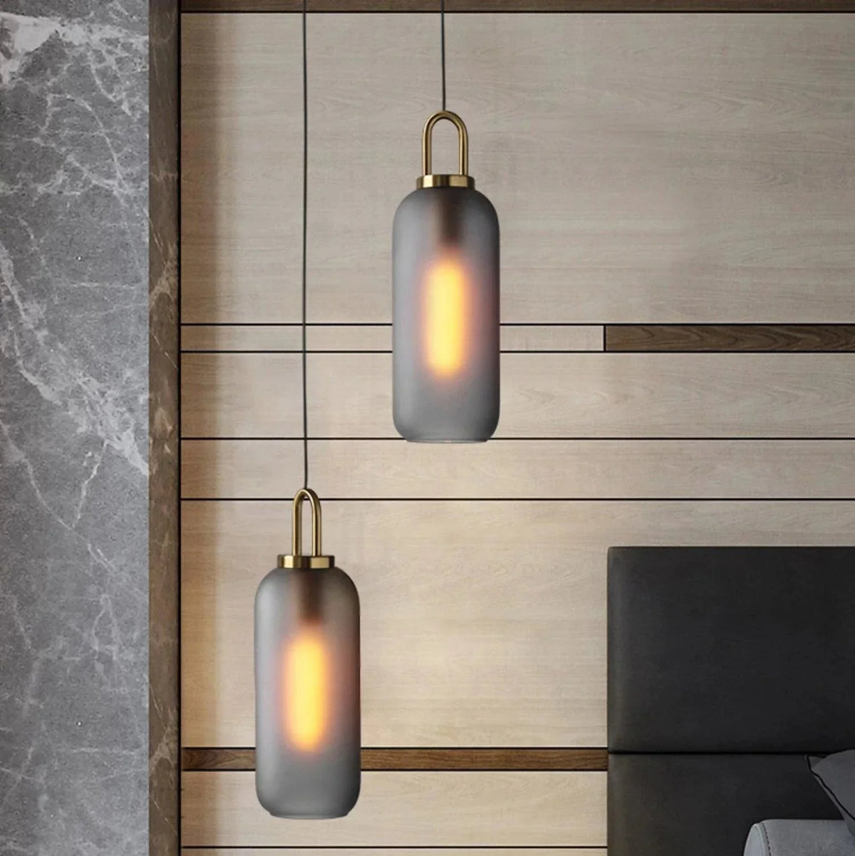 Vitra Glaspendelleuchte