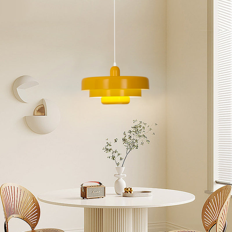 Aria Pendelleuchte Orange/Grün/Weiß Modern LED Wohnzimmer