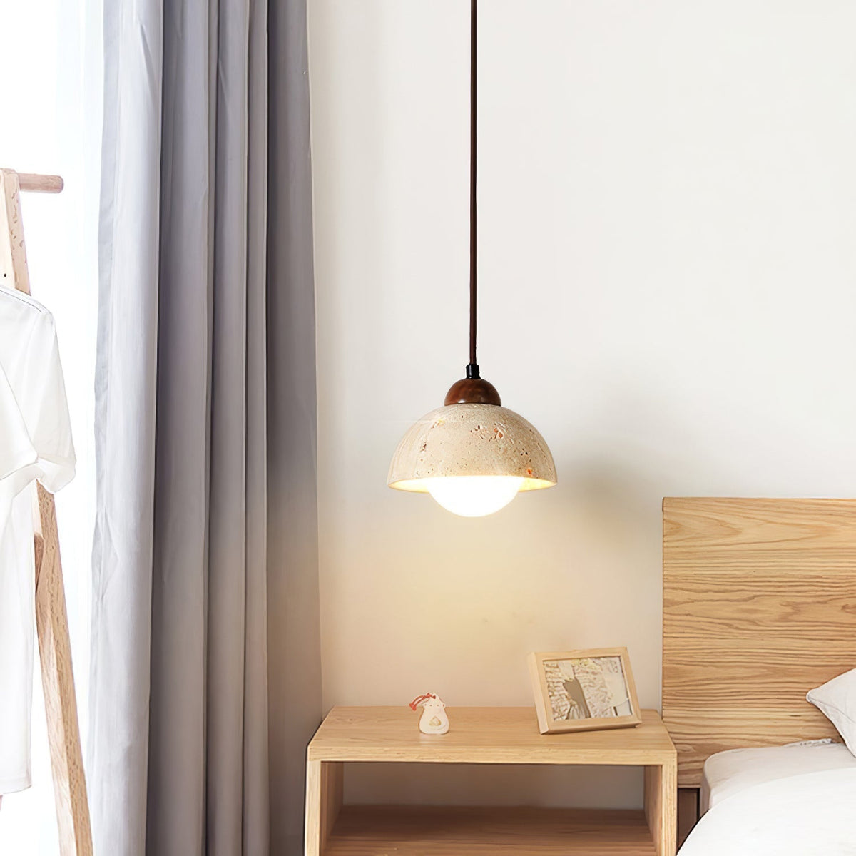Seroaya Travertine Pendelleuchte Sechs Stil