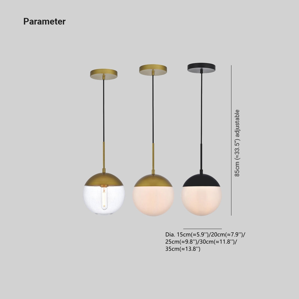 Valentina Moderne Pendelleuchte Metall Glas Wohnzimmer Schlafzimme