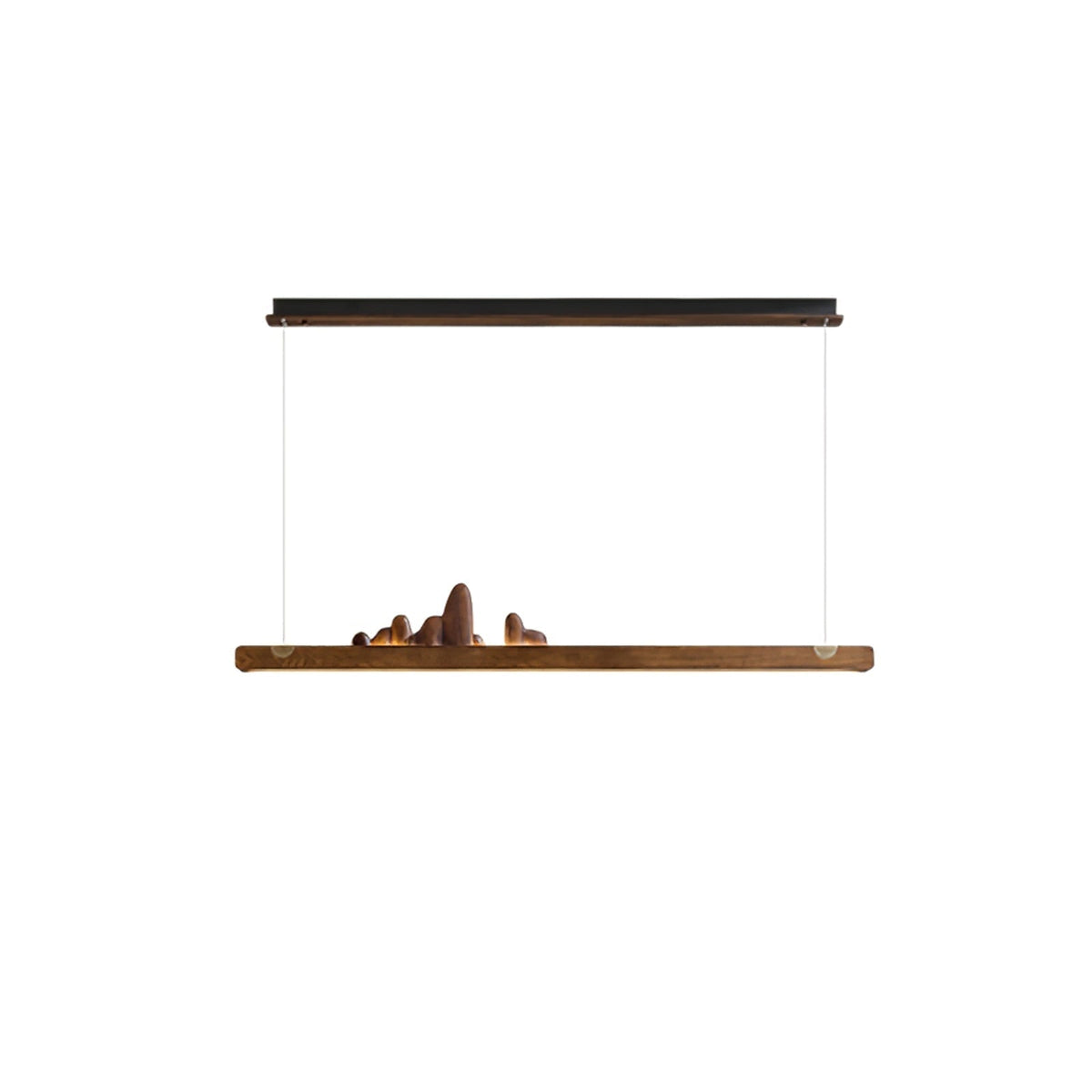 Elvaaine moderne Pendelleuchte aus Holz
