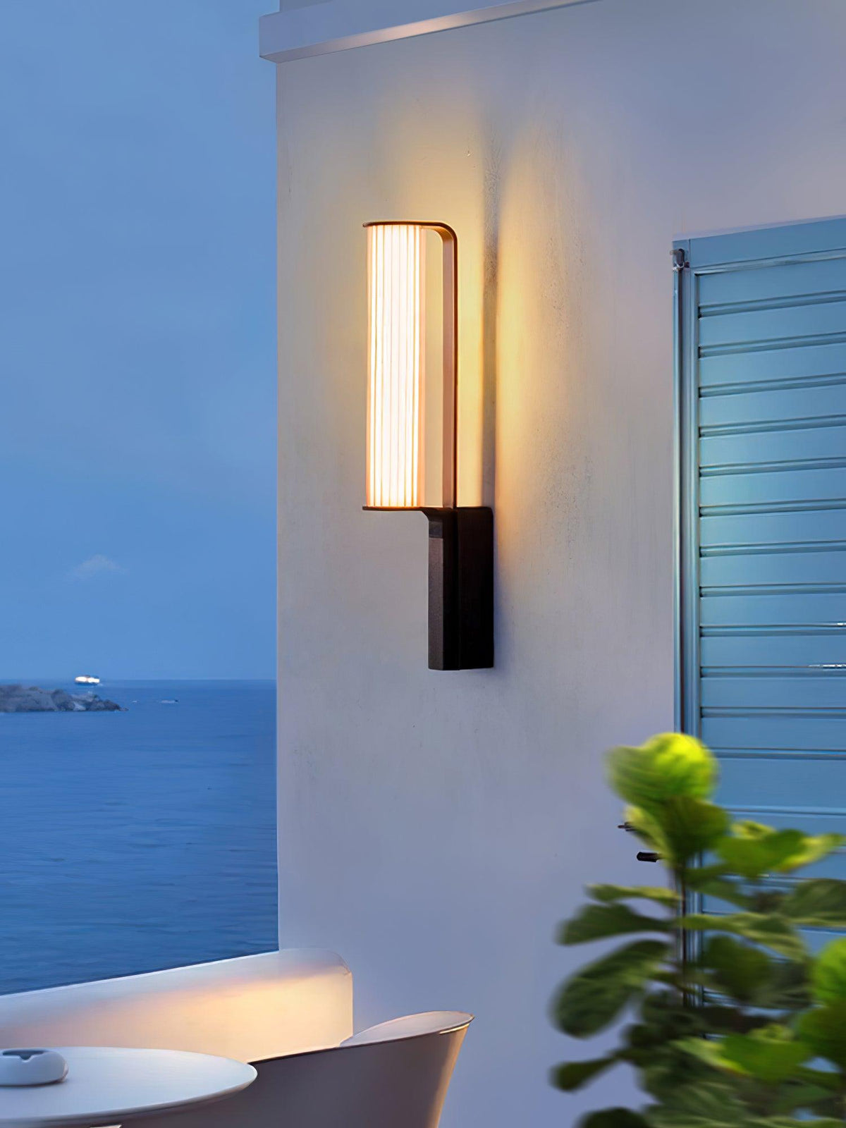 Utalionis Unique Arc LED Wandleuchte Außenbeleuchtung