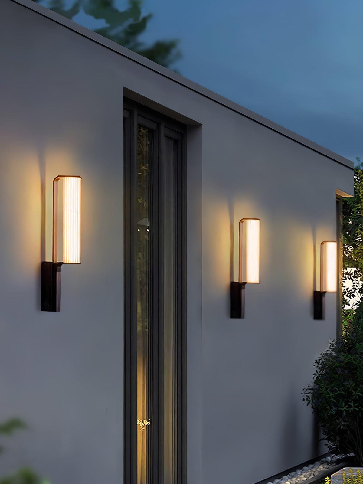 Utalionis Unique Arc LED Wandleuchte Außenbeleuchtung