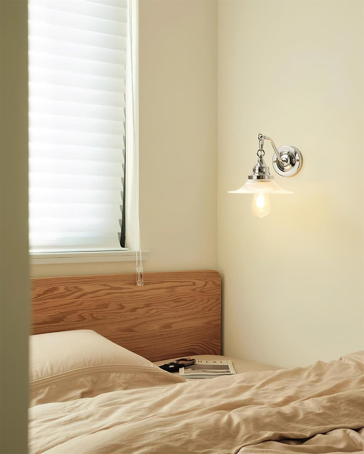 Perivo Polished Chrome Wandleuchte
