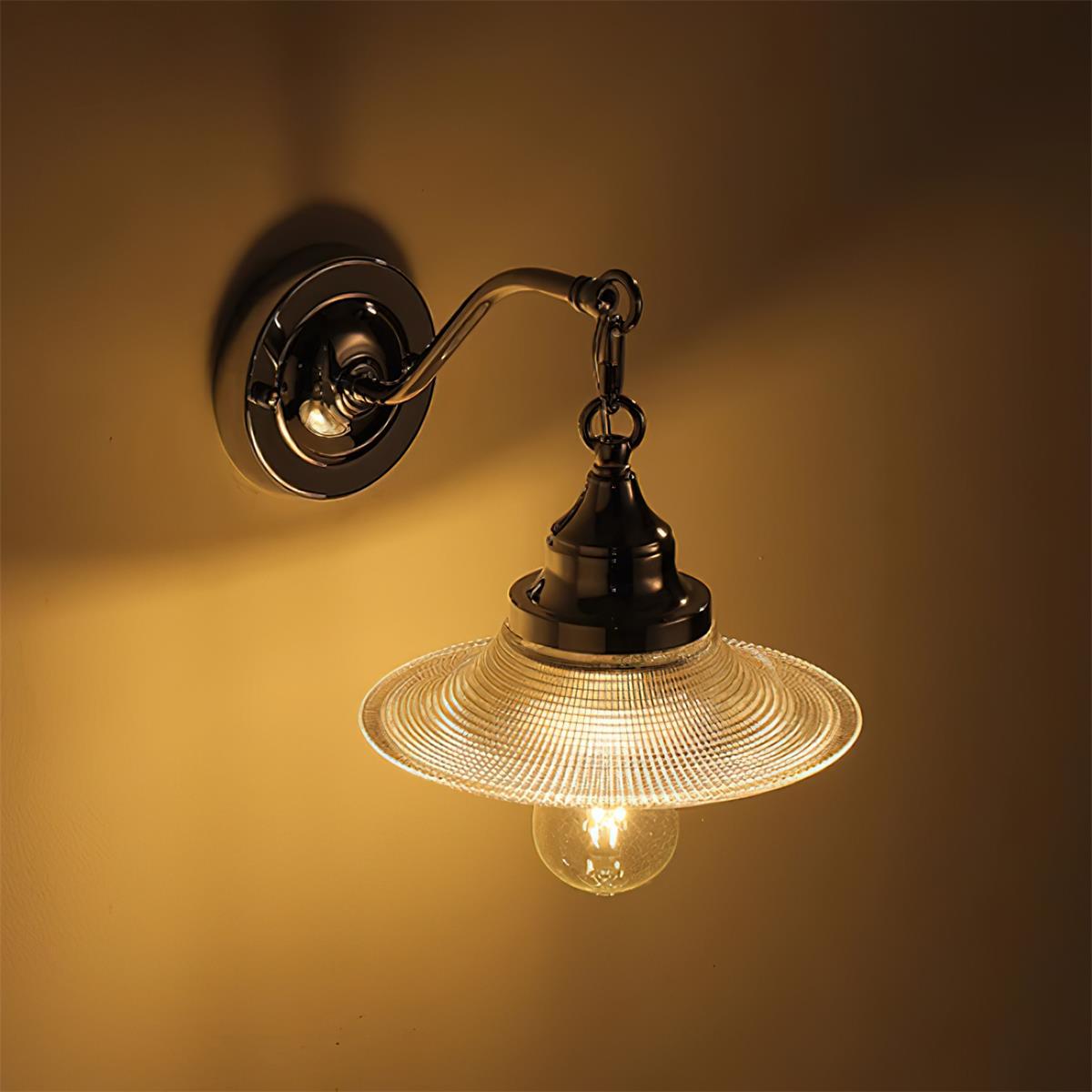 Perivo Polished Chrome Wandleuchte