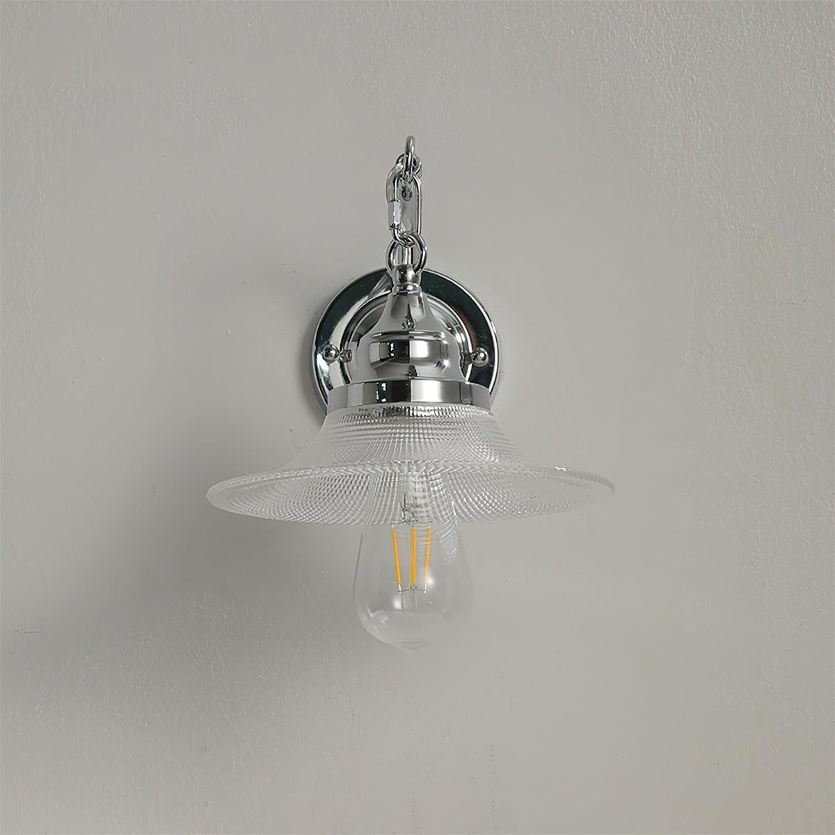 Perivo Polished Chrome Wandleuchte