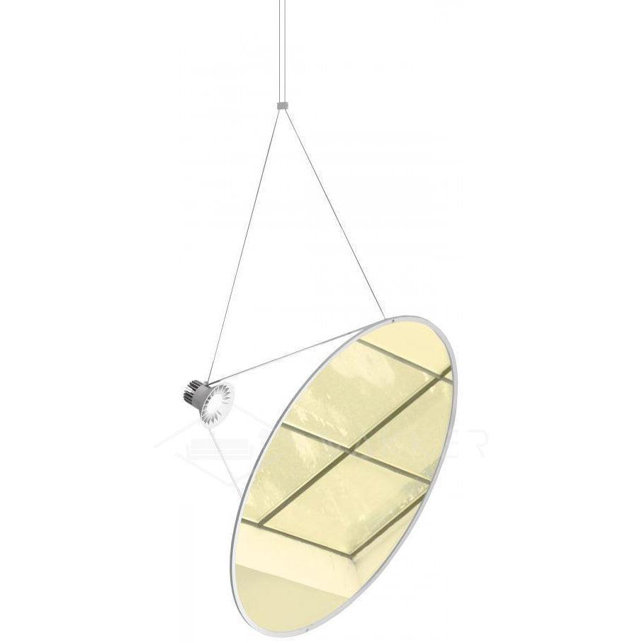 Brio Pendelleuchte aus Stahl im minimalistischen Stil