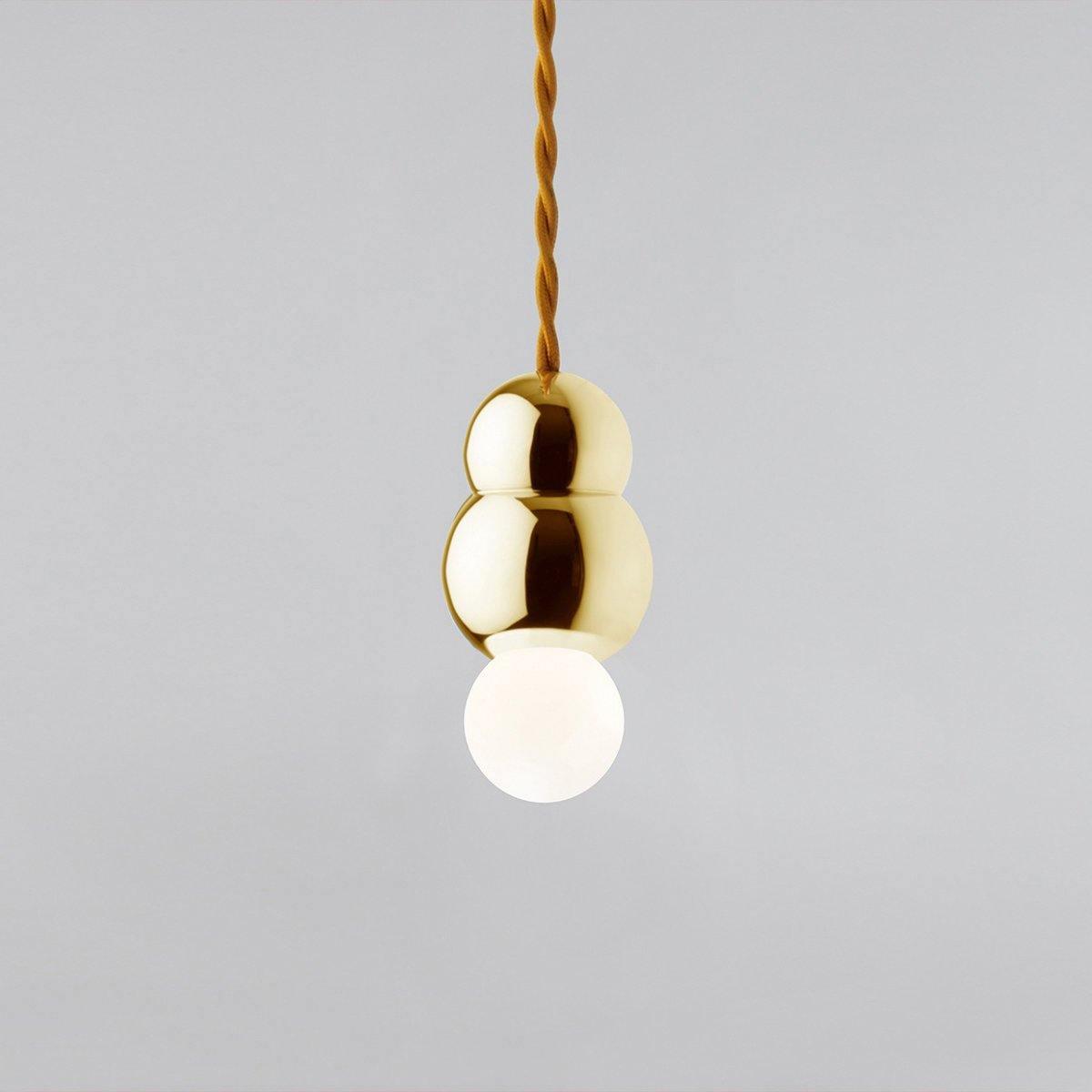 Bubbly moderne Pendelleuchte aus Glas