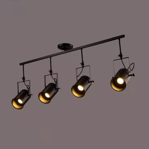 Silva Moderne LED Deckenleuchten Schwarz Innen Schlafzimmer/Flur