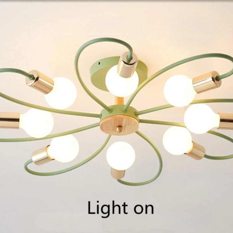 Arisha Arisha LED Deckenleuchte Wohnzimmer/Arbeitszimmer Metall