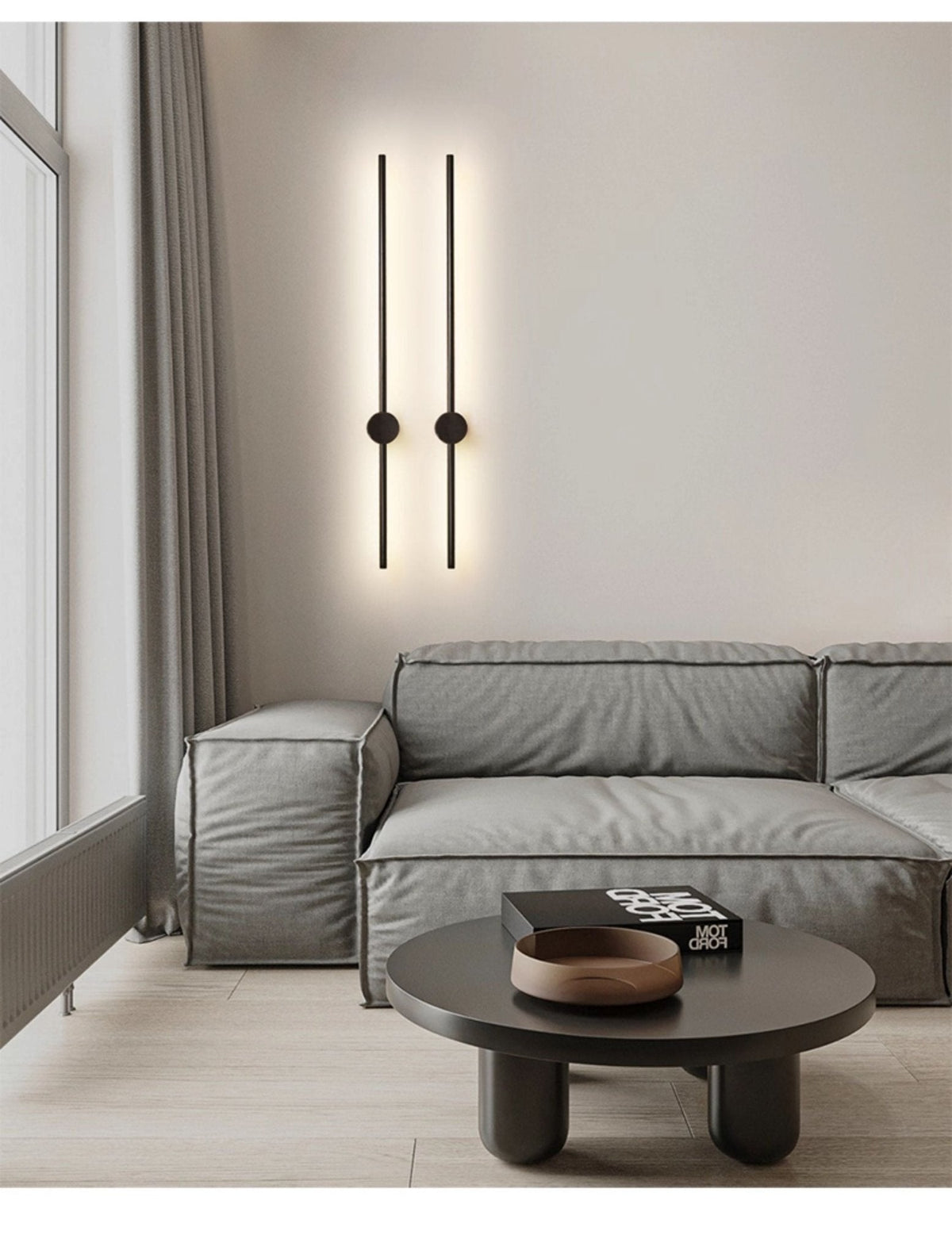 Nestx Wandleuchte aus Messing im Minimalismus-Stil