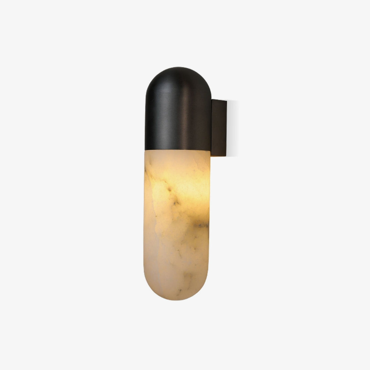 Lucan Kapsel-Wandleuchte aus Alabaster