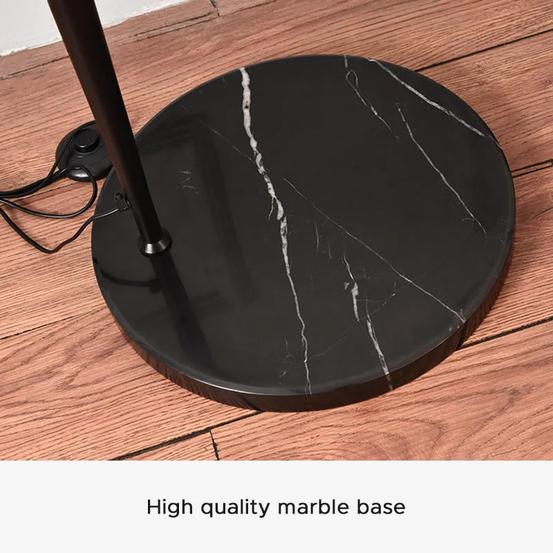Avi Modern LED Bogen Schale Stehlampe Metall Wohnzimmer Schlafzimmer