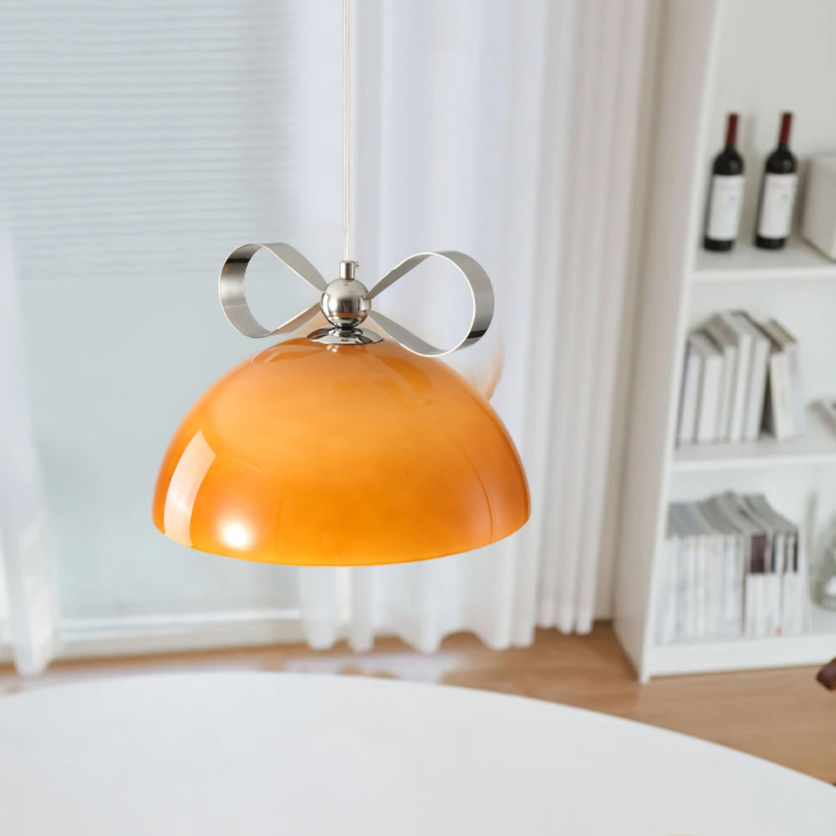 Valentina Vintage Design Metall Glas LED Pendelleuchte Esszimmer