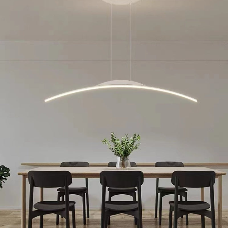 Arisha Designer LED Pendelleuchten Schwarz/Gold, Esstisch, Metall