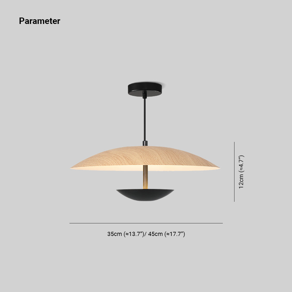 Arisha Nodic Pendelleuchte Wohnzimmer/Schlafzimmer Holz/Braun