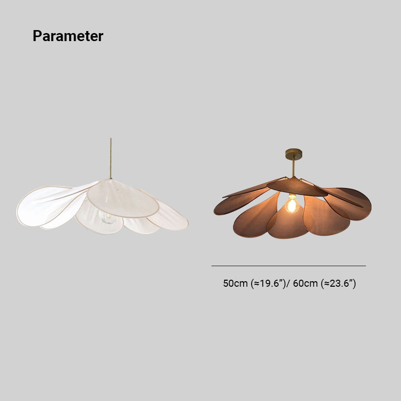 Ritta LED Pendelleuchte Modern Fanja Wohnzimmer Schlafzimmer, 2 Farben, Metall Stoff