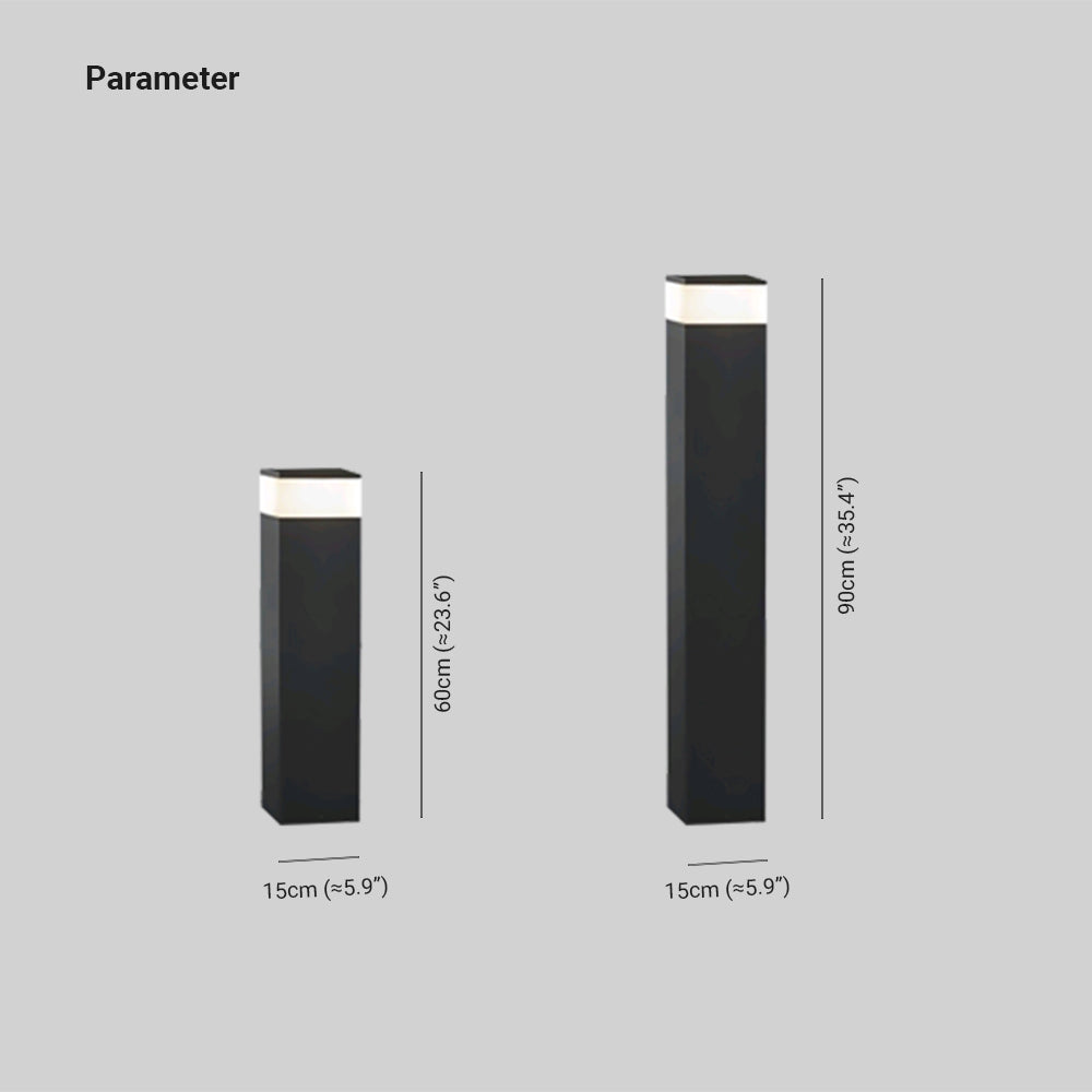 Ray Modern LED Stehend Außenleuchte Metall Garten Terrasse