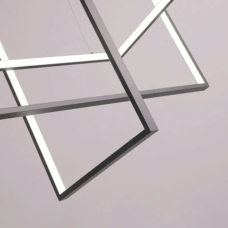 Postmoderne Geometrische Pendelleuchte für Wohn- & Esszimmer