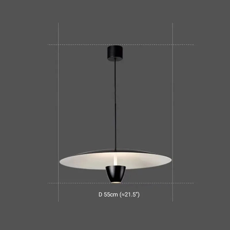 Arisha Modern LED Pendelleuchte 2 Flammig Schwarz Wohn/Esszimmer Metall