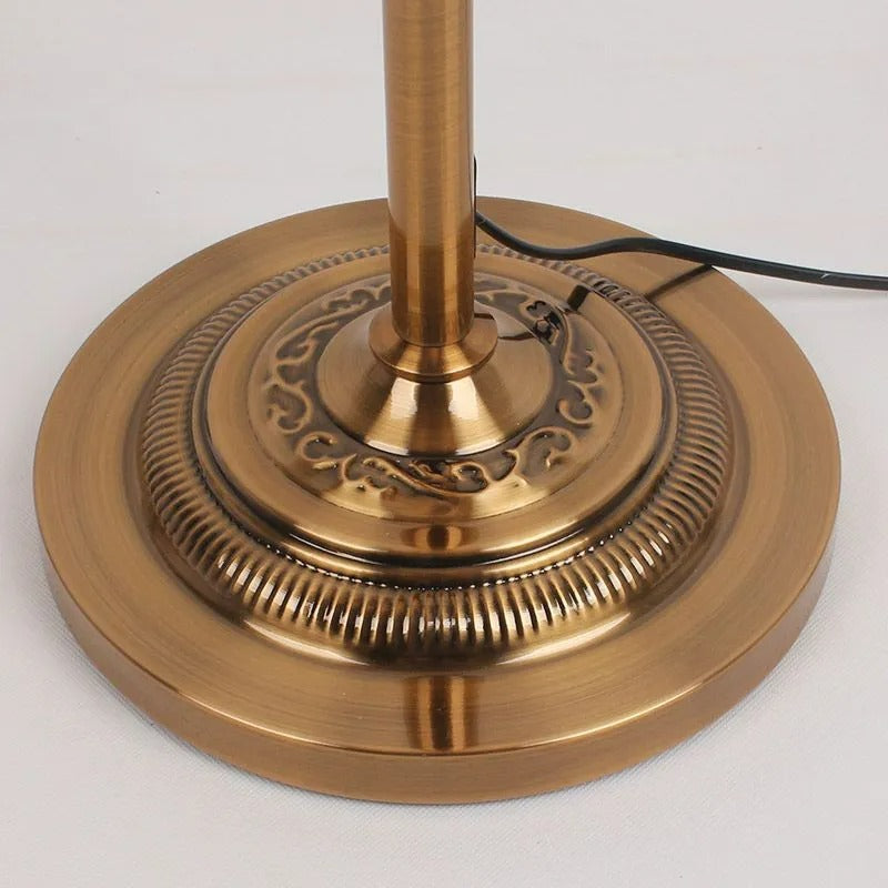 Arisha Antik Stehlampe, 5 Farben, Metall/Stoff, Schlafzimmer