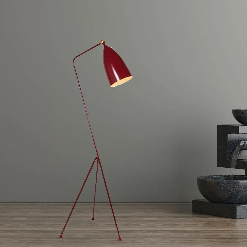 Valentina Modern Stehlampe, Metall, Cup, 5 Farben, Schlafzimmer