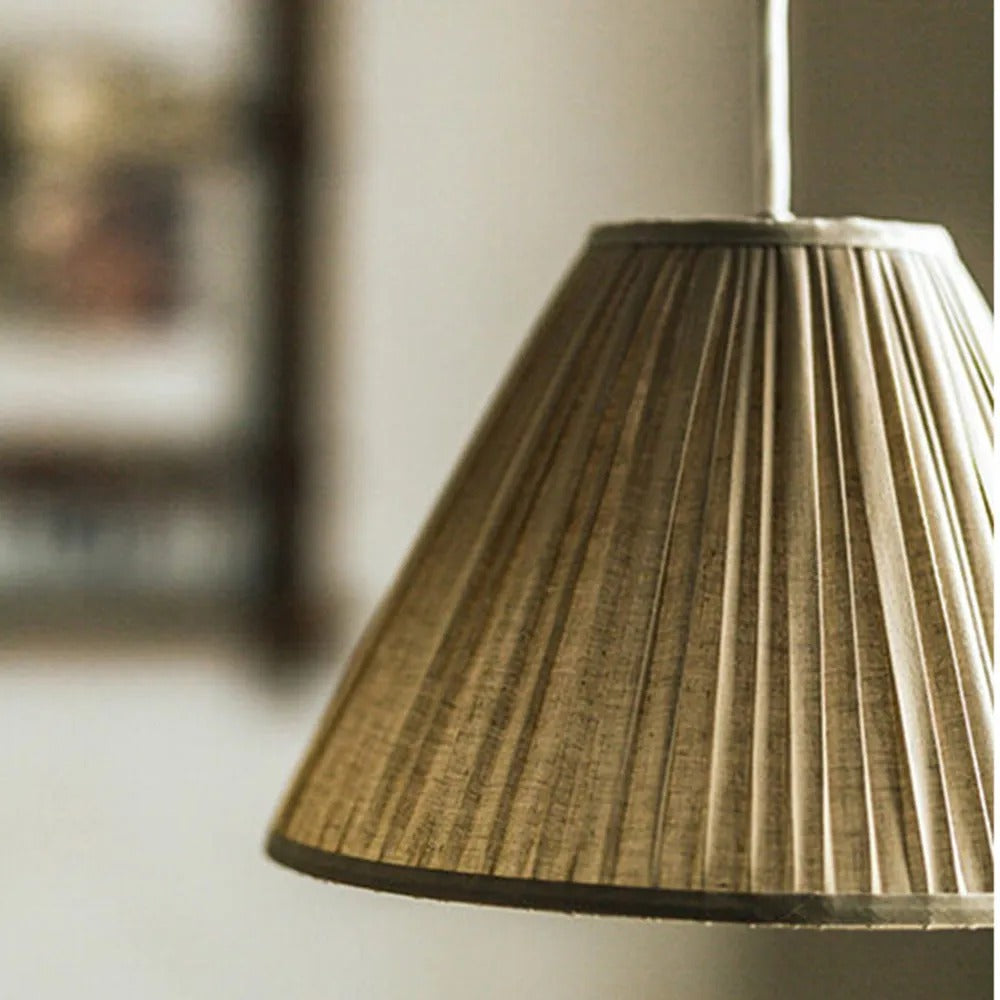 Ritta Modern LED Pendelleuchte Innen Esstisch/Schlaf/wohnzimmer Metall&Stoff S/M/L