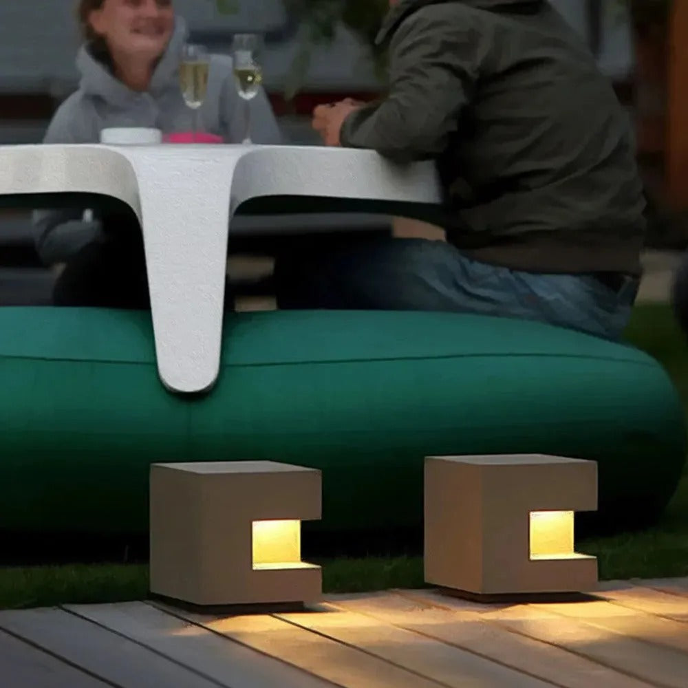 Ray Solar Außenleuchte, 2 Stile Garten, Flur, Terrasse Schwarz