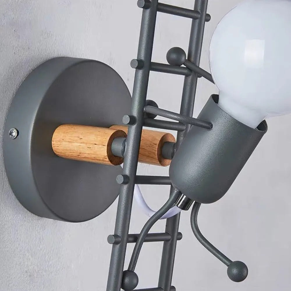 Arisha Modern LED Wandleuchte Arbeitszimmer/Schlafzimmer Weiß/Grau