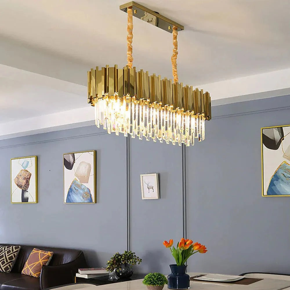Kristy Nordic Postmodern Luxury Gold KirstyKronleuchter für Esszimmer & Wohnzimmer