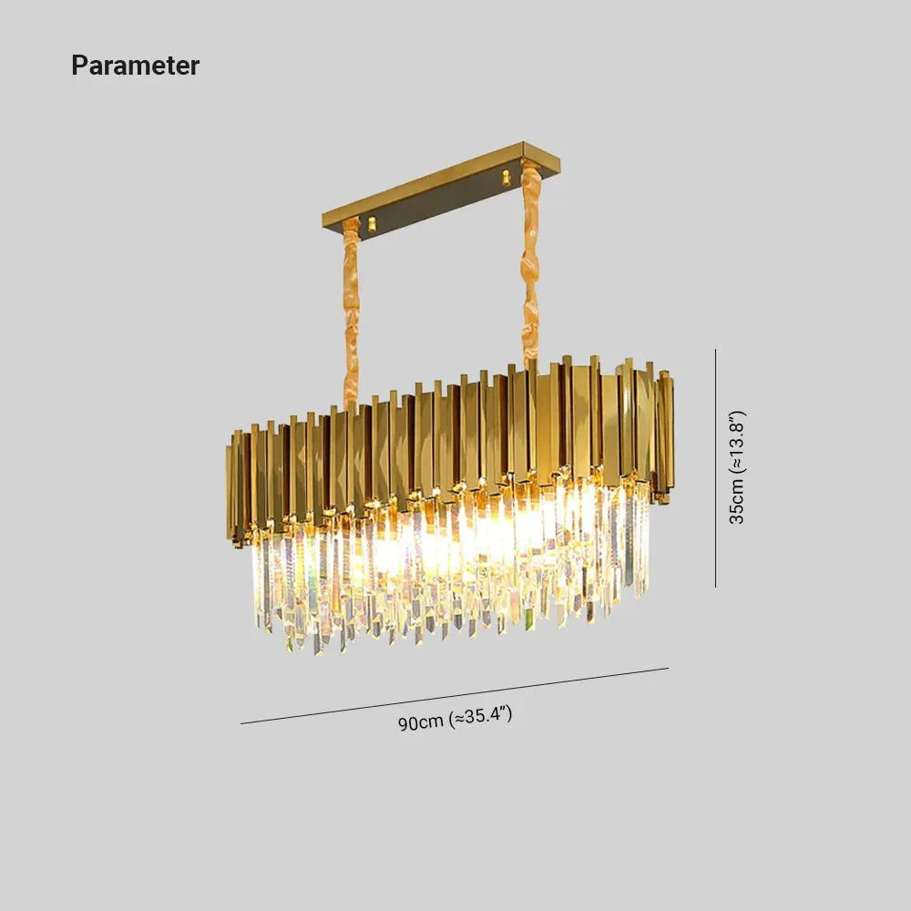 Kristy Nordic Postmodern Luxury Gold KirstyKronleuchter für Esszimmer & Wohnzimmer