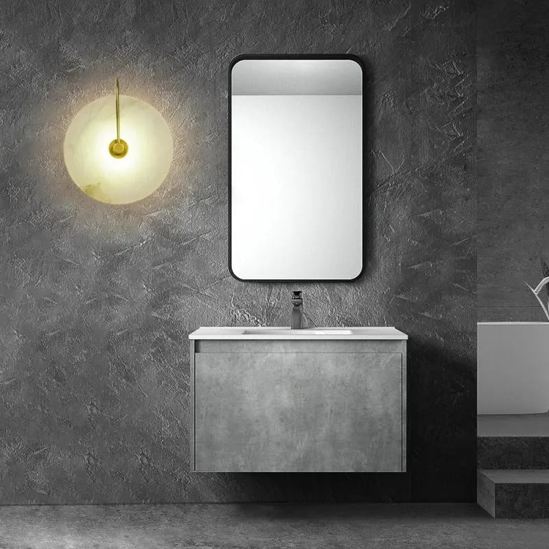 Arisha Moderne Wandleuchte aus Arisham Marmor Schlafzimmer, Wohnzimmer