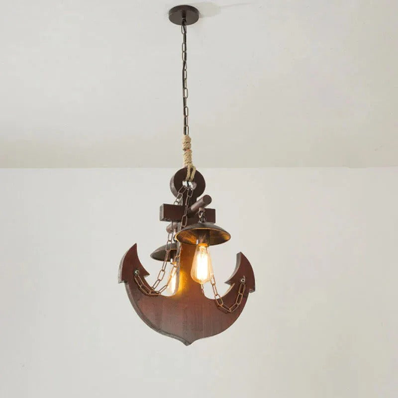 Epoch Retro LED Holz Pendelleuchte Wohnzimmer Esszimmer