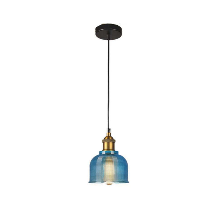 Valentina Vintage LED Pendelleuchte Schlafzimmer/Wohnzimmer Metall/Glas