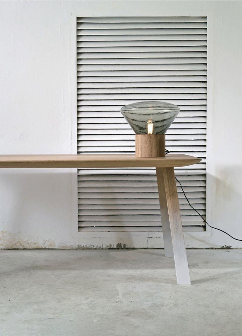 Sylirella Minimalistische Tischleuchte aus Holz