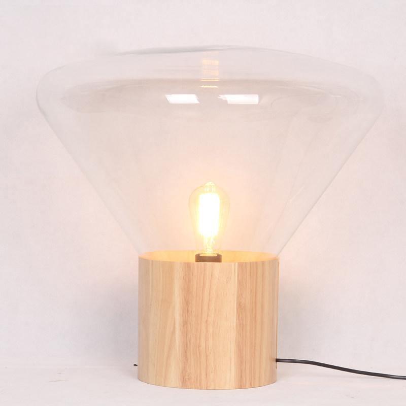 Sylirella Minimalistische Tischleuchte aus Holz
