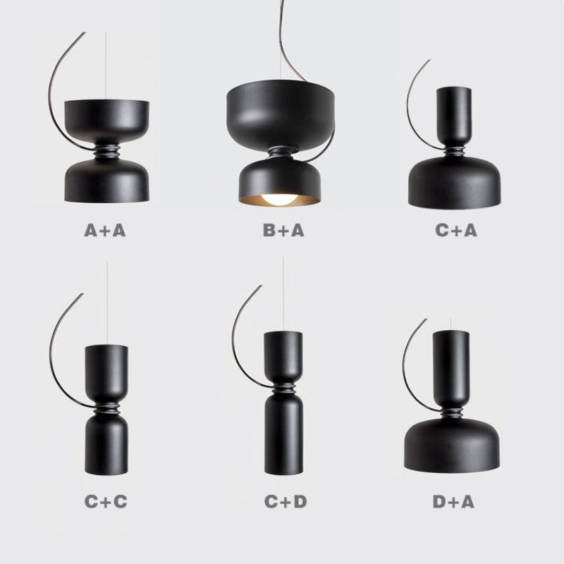 Valentina Designer Pendelleuchte Metall Wohnzimmer Esszimmer