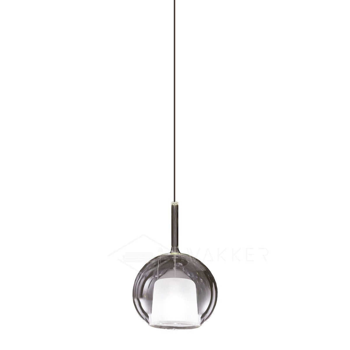 Lioranira Pendelleuchte Rauchglas Transparent Rund