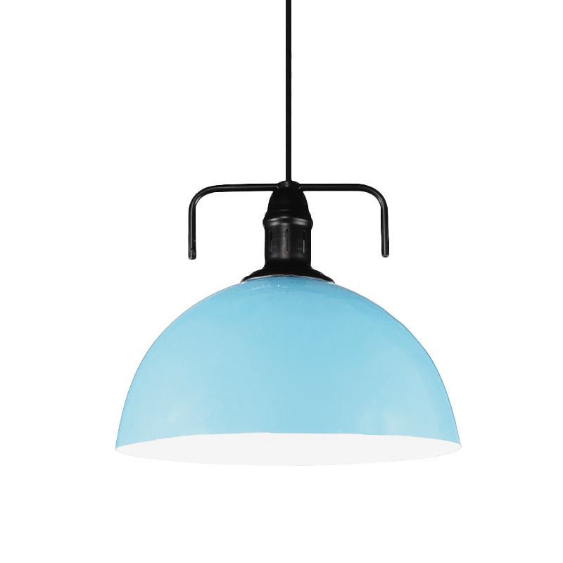 Valentina Modern, farbenfrohe Vintage Pendelleuchte Metall