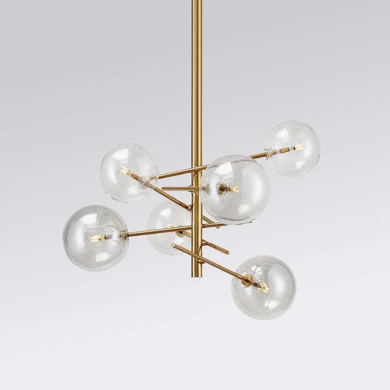 Aveno Kronleuchter LED Kristall transparent