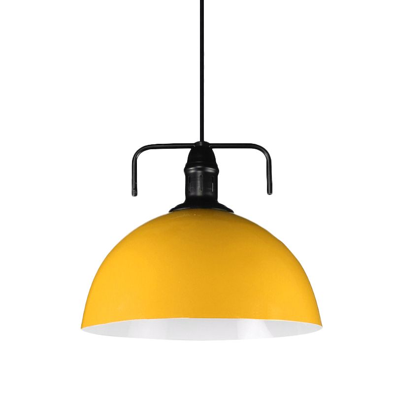 Valentina Modern, farbenfrohe Vintage Pendelleuchte Metall
