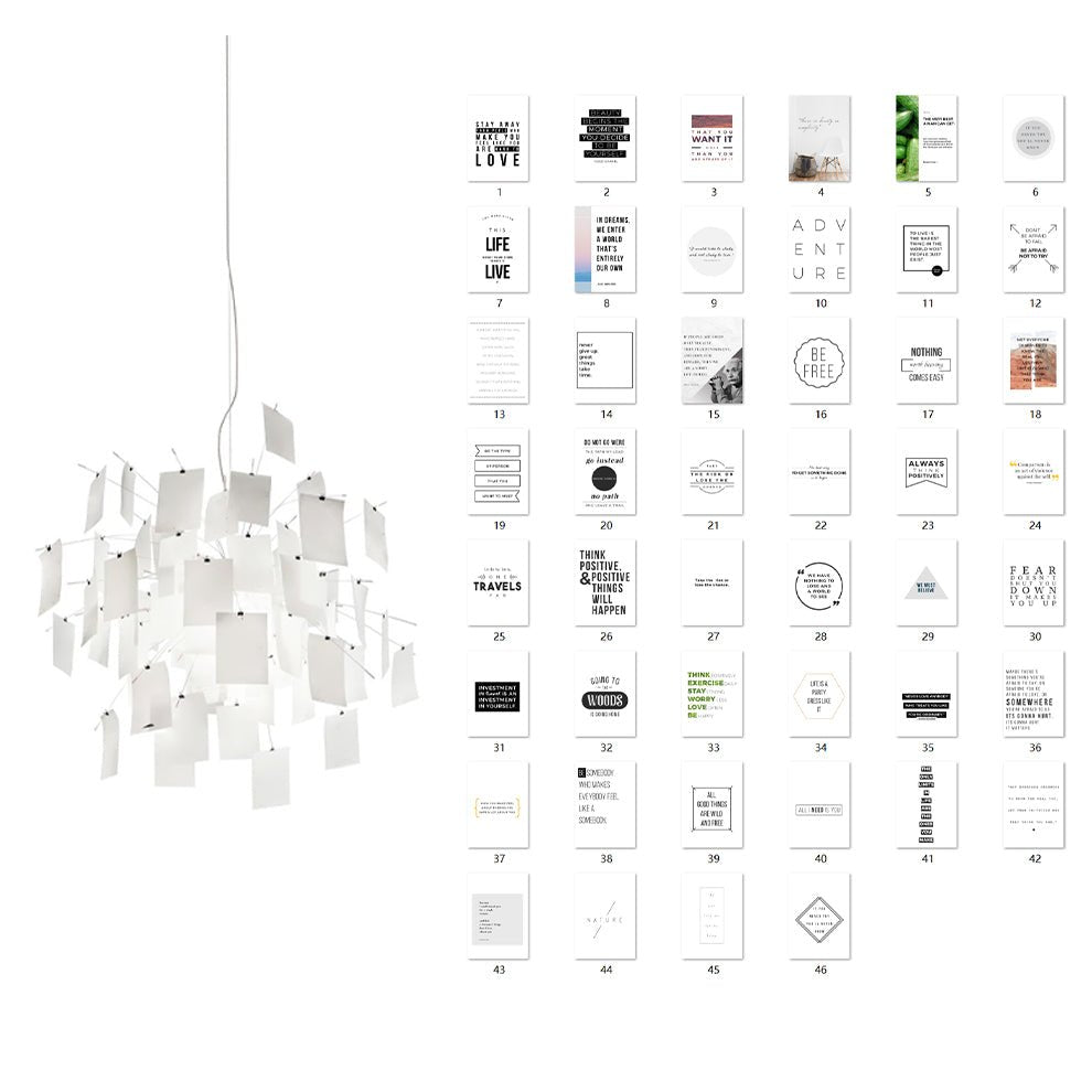 Lunerira Kronleuchter aus Papier – zeitgenössisches Design für das Wohnzimmer