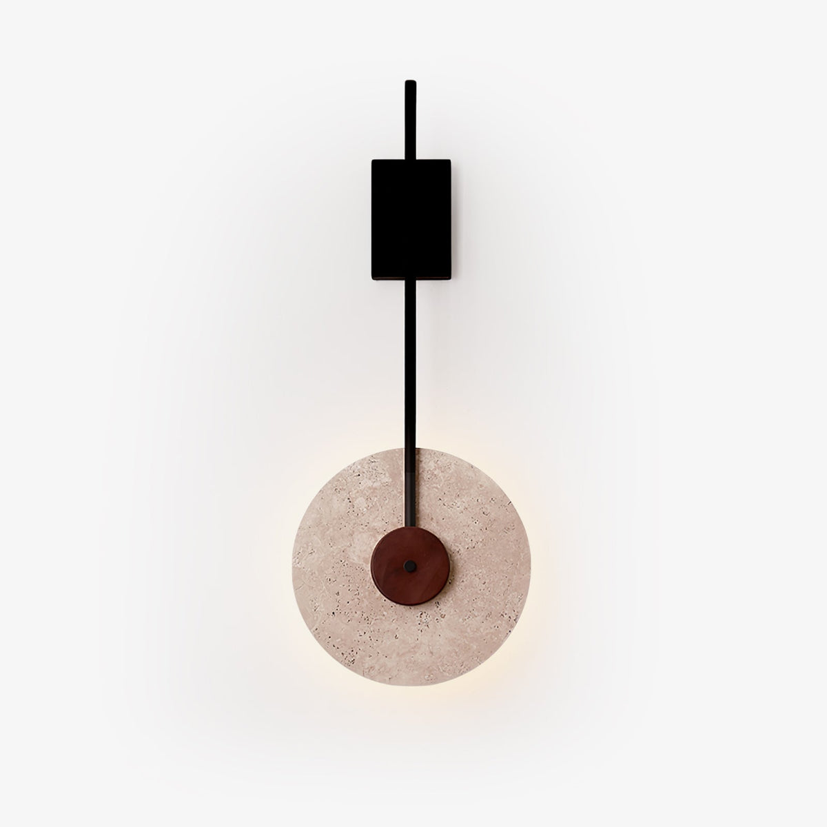 Elysia Travertine-Wandleuchte